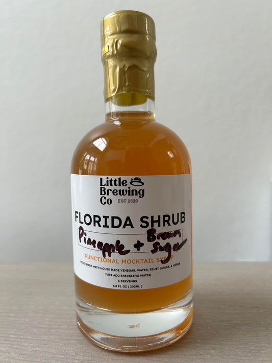 Florida Shrub - Functional Mocktail Mixer - Pineapple & Brown Sugar 200ml