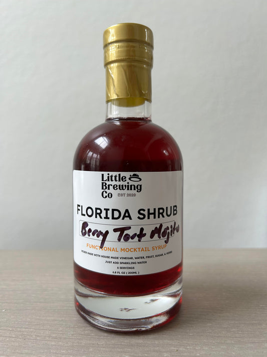 Florida Shrub - Functional Mocktail Mixer - Blueberry Tart Mojito 200ml